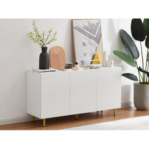 3 door sideboard deals white